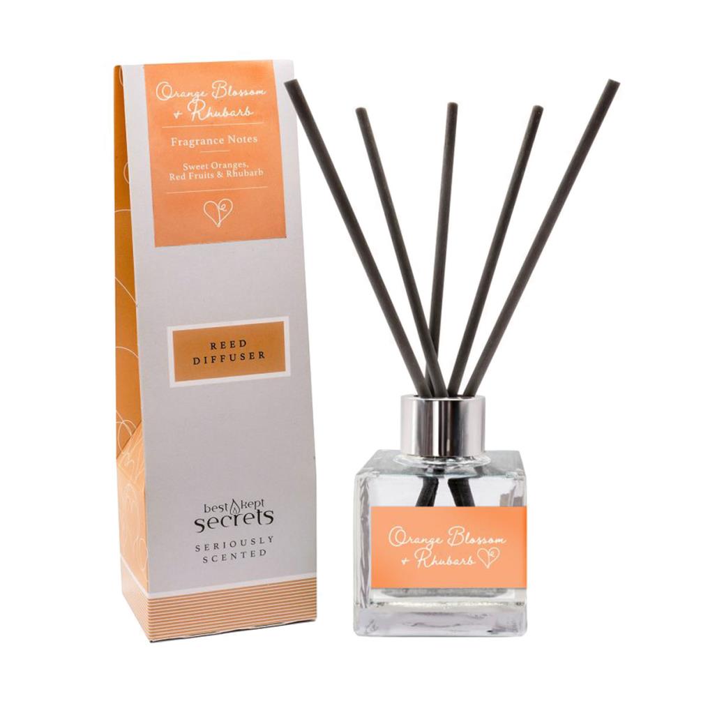 Best Kept Secrets Orange Blossom & Rhubarb Reed Diffuser - 100ml £13.49